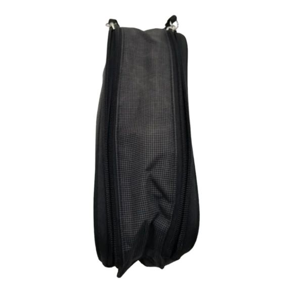 Travel Bag Double Zip Organizer Contents Allegro Mens Velcro Strip Enclosure - Picture 9 of 9